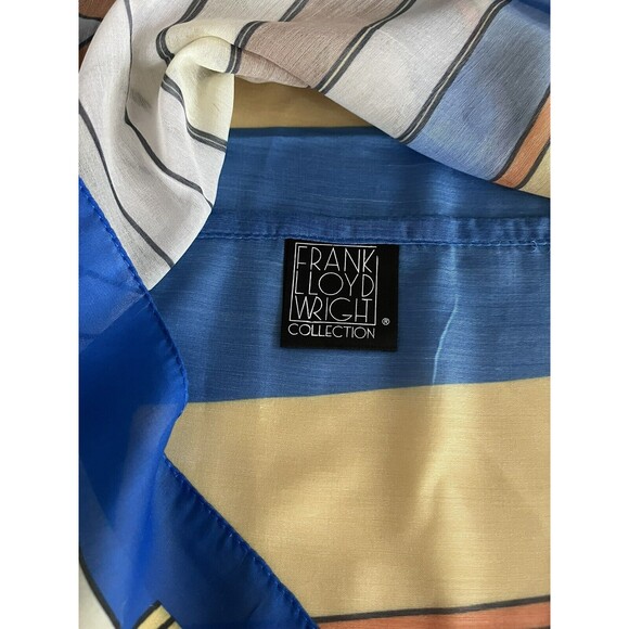 Frank Lloyd Wright Collection Infinity Scarf Art Deco Mod - Picture 3 of 3